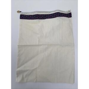 TORY BURCH DUST BAG POUCH BEIGE GOLD SIZE 18 By 14